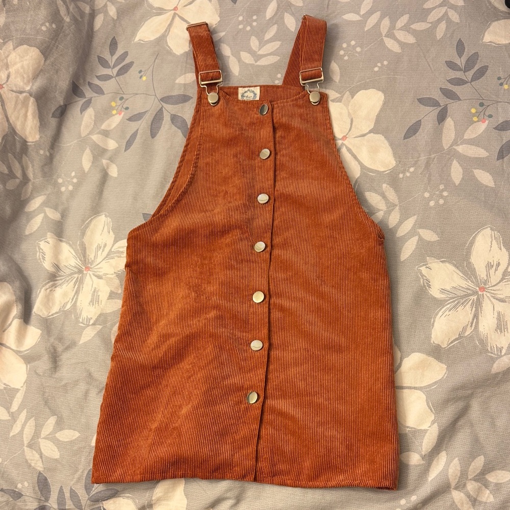 Corduroy Button-Down Dress